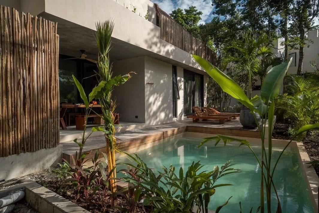 Villa Xuncari En El Corazon De La Selva Tulum Luaran gambar