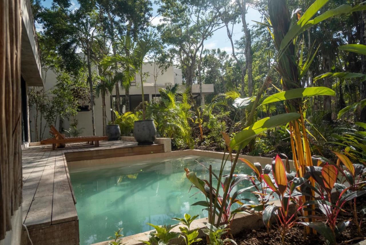 Villa Xuncari En El Corazon De La Selva Tulum Luaran gambar