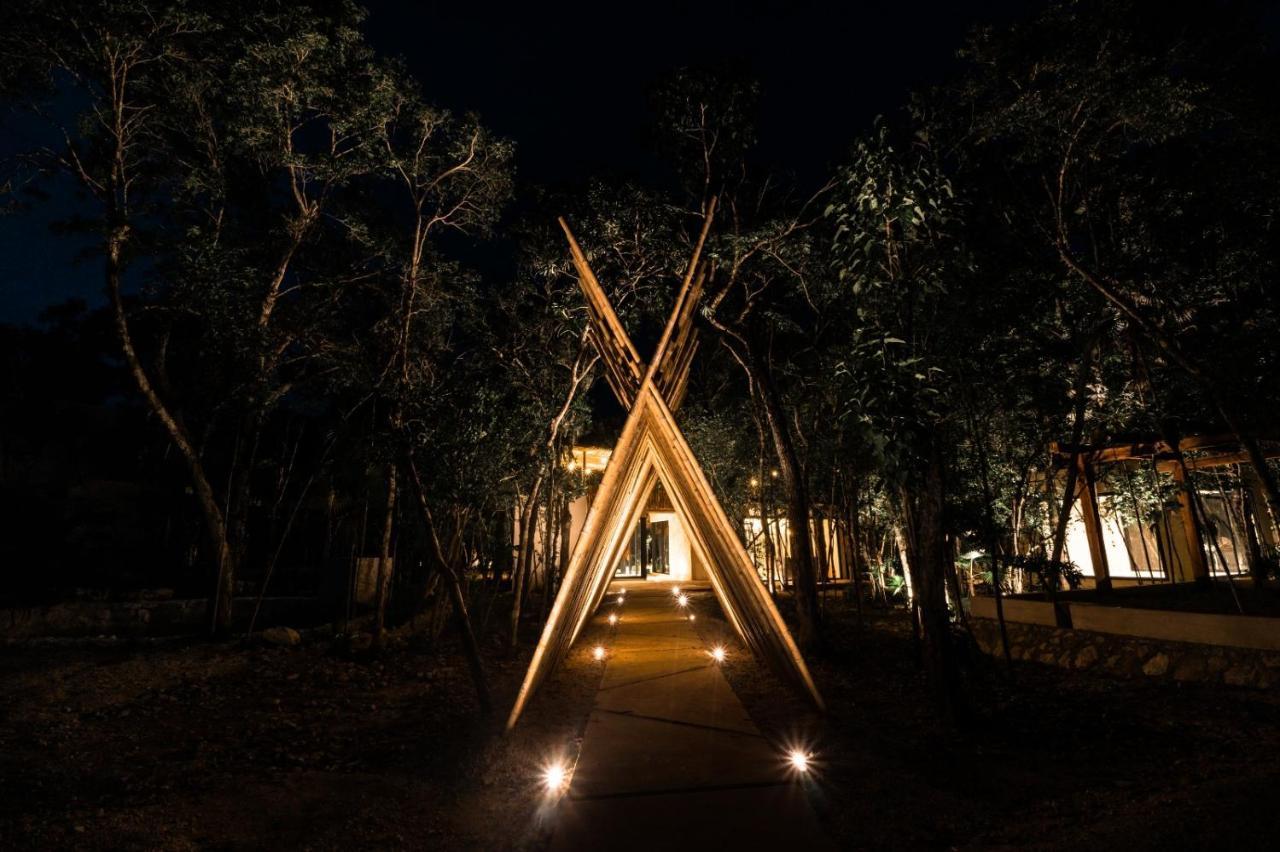 Villa Xuncari En El Corazon De La Selva Tulum Luaran gambar