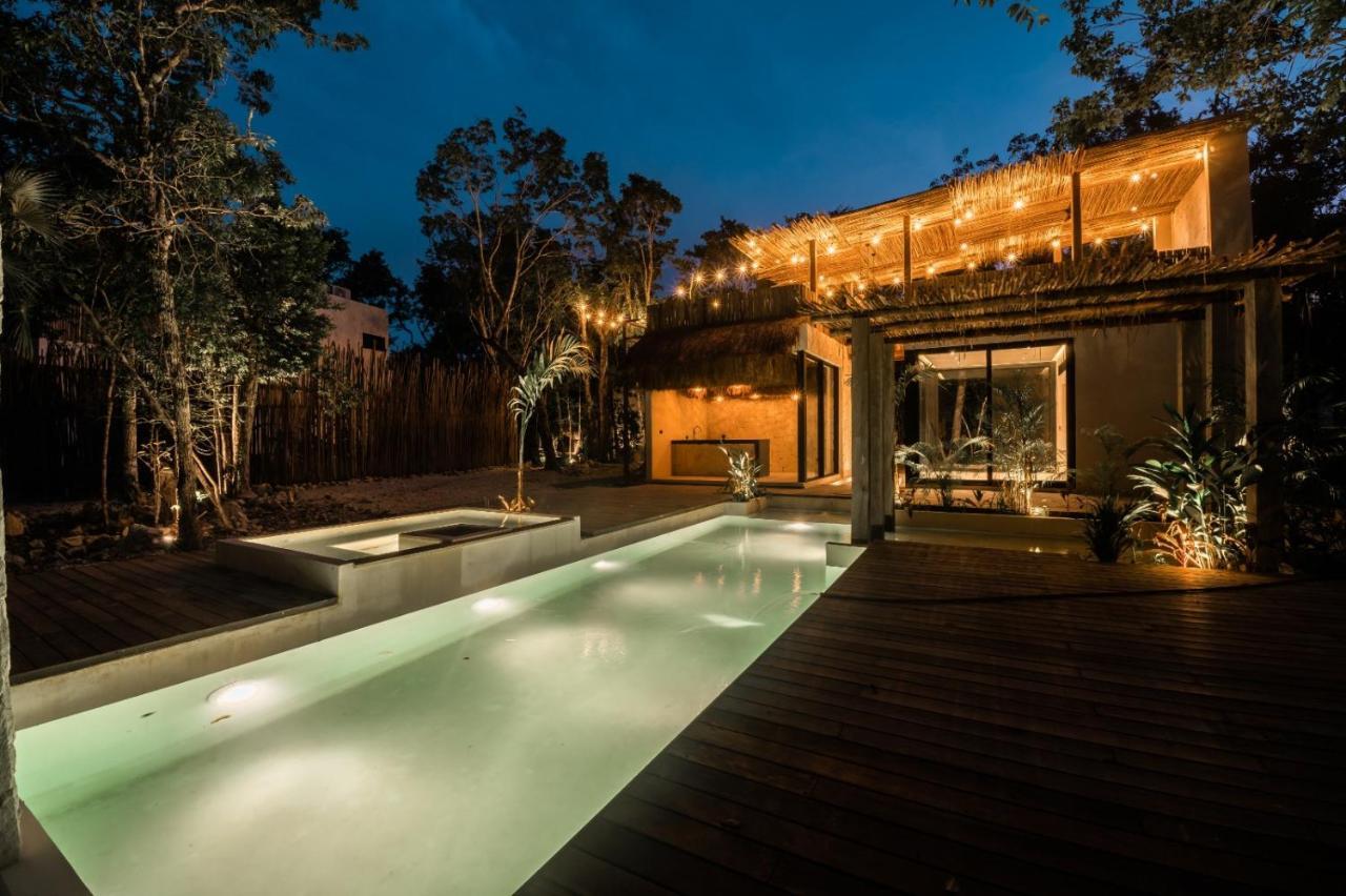 Villa Xuncari En El Corazon De La Selva Tulum Luaran gambar