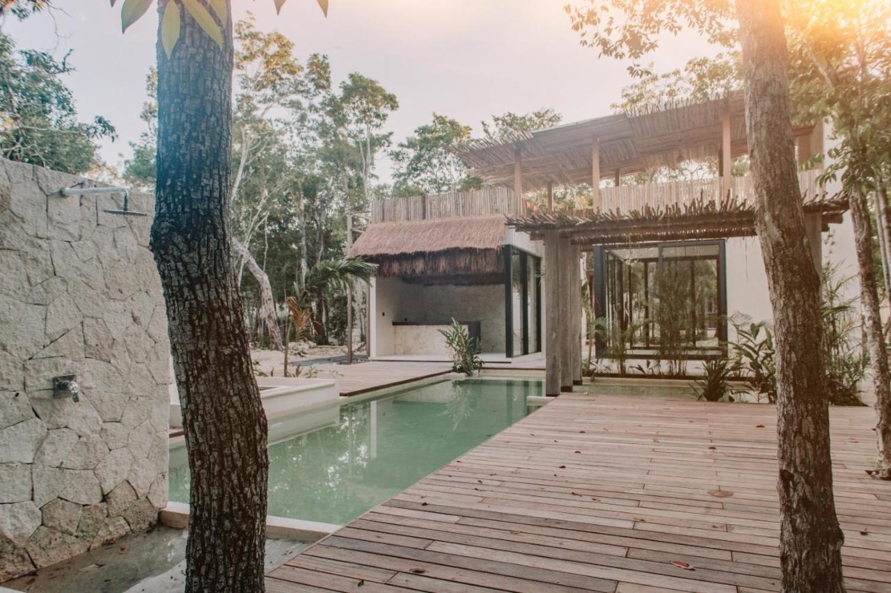 Villa Xuncari En El Corazon De La Selva Tulum Luaran gambar