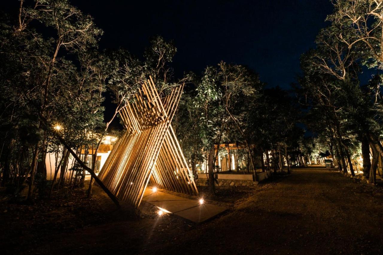 Villa Xuncari En El Corazon De La Selva Tulum Luaran gambar