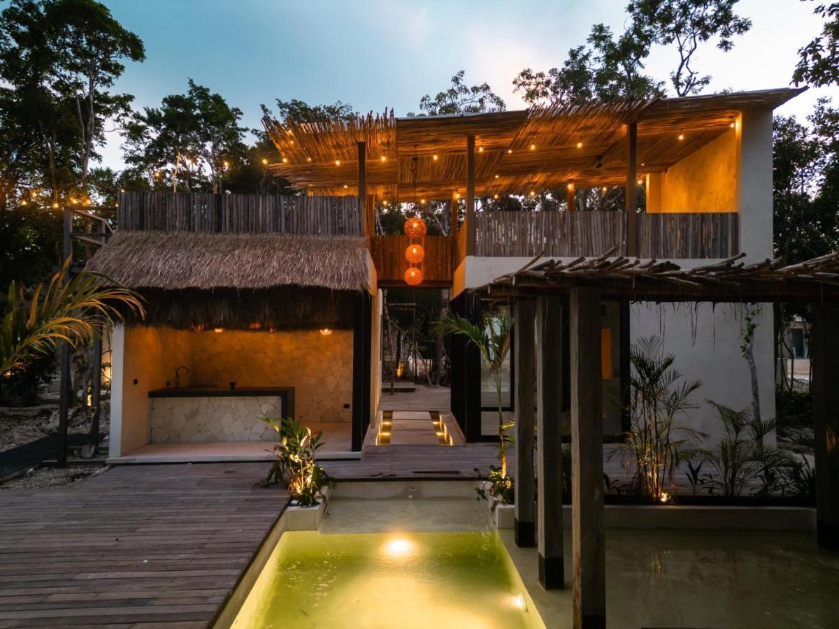 Villa Xuncari En El Corazon De La Selva Tulum Luaran gambar