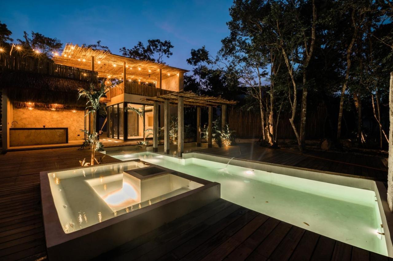 Villa Xuncari En El Corazon De La Selva Tulum Luaran gambar