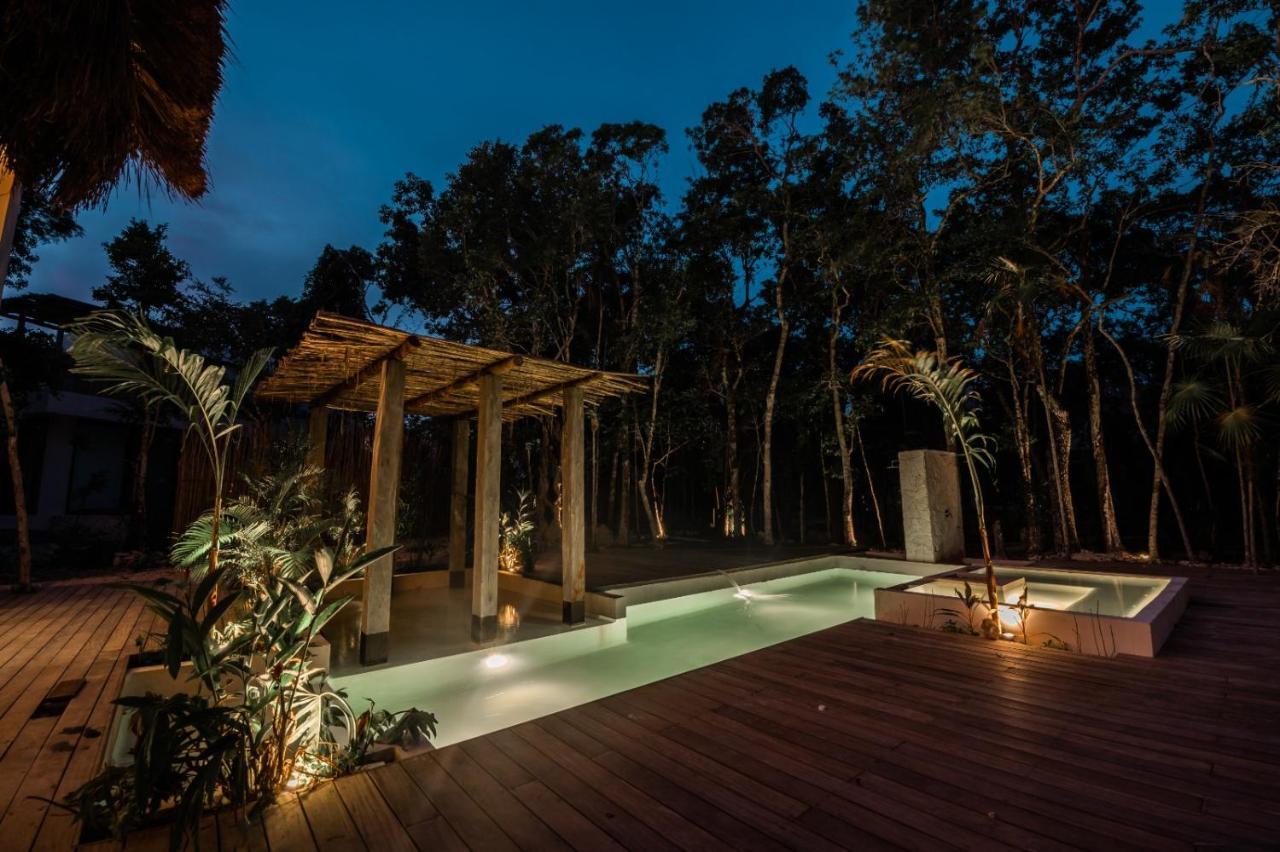 Villa Xuncari En El Corazon De La Selva Tulum Luaran gambar