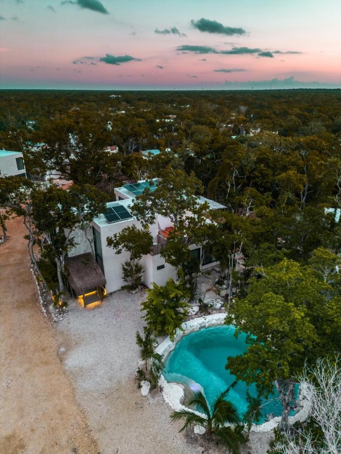 Villa Xuncari En El Corazon De La Selva Tulum Luaran gambar